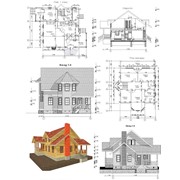 Проектирование строительно-архитектурное домов и коттеджей фотография