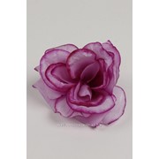 Роза (9 см, 5 слоёв, 1 шт), пурпурный с кантом
