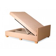 Кровать Индира двухместная с ящиком для белья фотография