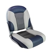 Кресло SKIPPER PREMIUM с высокой спинкой, синий/серый/темно-серый 1061069 фото
