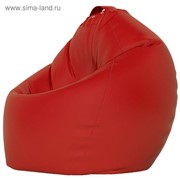 Кресло-мешок XXL, ткань нейлон, цвет красный фото