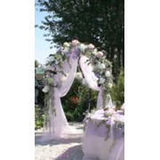 Оформление свадебных арок фото
