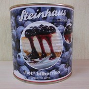 Черника консервированная, Steinhaus, 850мл фото