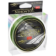 Плетеный шнур Mikado NIHONTO OCTA 0,20 green (150 м) - 18.10 кг.