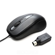 M-09 A4Tech PS/2+USB оптическая мышь, Цвет: Чёрный фото