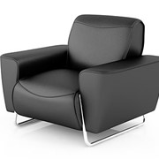 Черное кресло фото