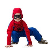 Карнавальный костюм Человек-паук люкс 3-5 лет 104-116 см арт.2518 фото