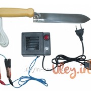 Нож пасечный с электроподогревом из Нержавеющей стали «Гуслия» с блоком питания и регулятором температуры