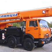 Автокран КЛИНЦЫ 40 тонн КС-65719-1К шасси КАМАЗ-6540 (8х4)