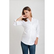 Одежда для беременных, Блузка BONY, белый, 9Fashion PL фото
