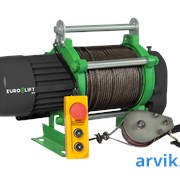Лебедка электрическая KCD 300/600 кг, 70/35 м 220В фото