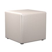 Банкетка/куб в прихожую, цвет бежевый, с сиденьем, для магазина ПФ-1(беж) фото
