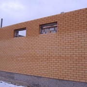 Кладка стены в 1 кирпич (черновая кладка) фото