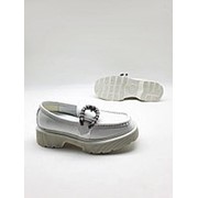 Женские loafers Gucci 2019-2020 (Белые) фото