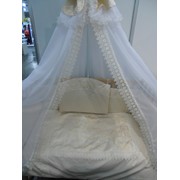 Комплект детского постельного белья с балдахином Венеция фотография