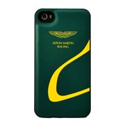 Крышка Aston Martin Racing для iPhone 4\4S зеленая\жёлтая фото