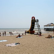 Отдых на Азовском море Украина. База отдыха Волна. фото