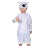 Карнавальный костюм для детей Карнавалофф Мишка северный детский, 92-122 см фото