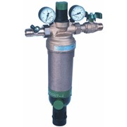 Нoneywell Braukmann HS10S 1“AAM (ABM, ACM, ADM) фильтр механической очистки с редуктором давления, обратным клапаном,воздушным клапаном и запорным вентилем , на горячую воду фото
