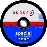 Абразивный отрезной диск Dronco AS 30 T 230x2,5 фотография