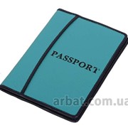 Обложка 1002 для паспорта turquoise flatar Кожа Украина фото