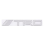 Шильдик металлопластик SW “TRD“ Серый 150*20мм (наклейка) фото