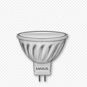 Светодиодная лампа MAXUS MR16 4.5W 3000K GU5.3 фото