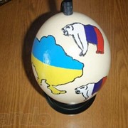 Сувениры с страусиных яиц