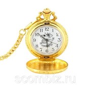 Карманные часы под золото «Дракон» фотография