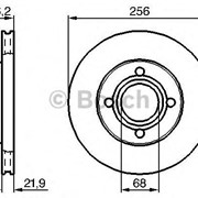 Тормозной диск Bosch 0 986 478 018