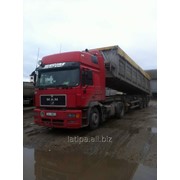 Перевозки грузов самосвалами, средне- и крупнотоннажным автотранспортом грузоподъемностью до 50 тонн