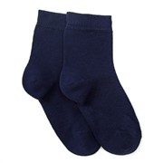 Носки детские, цвет тёмно-синий, размер 14-16 фото