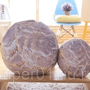 Плюшевая подушка камень (35 см) фото