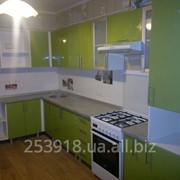 Кухня салатового цвета (7) фото