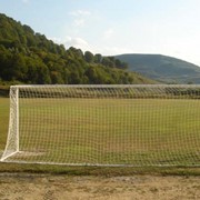 Футбольные ворота Porti fotbal fixe profil oval, 7m Cod 404B фотография