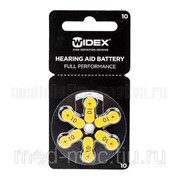 Батарейки для слухового аппарата №10 (желтый цвет)
