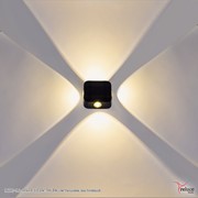 Reluce 86007-9.2-004TL LED4*3W BK светильник настенный