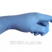 Перчатки Ansell Versatouch нитриловые в гигиеничной упаковке голубые 240 мм фото