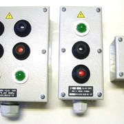 Выключатель кнопочный кнопка КУ,пост кнопочный ПКУ фотография