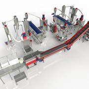 Оборудование для ПЭТ переработки, комплекс ПЭТ, пр фото