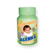 Детская присыпка «ALENKA» с экстрактами ромашки и череды фотография