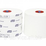 Т6 - Tork туалетная бумага Mid-size в миди рулонах (производство г. Советск) - 27 рул/кор, 1 слой фотография