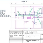 Проект системы вентиляции коттеджа — 140 м2. фотография