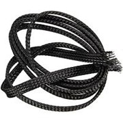 1 метр горение нейлон плетеный Муфты 8мм черный животное кабель для 3D-принтер фотография