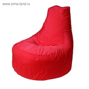 Кресло - мешок «Банан», диаметр 90 см, высота 100 см, цвет красный фото