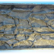 Резиновая форма для изготовления строительных плит для внешней и внутренней отделки строений “Дикий камень“ фотография