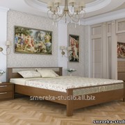 Ліжко Афіна - бук, масив фото