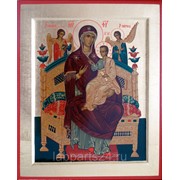 Икона Богородица Всецарица 19х16