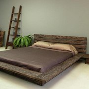 Кровать деревянная двуспальная Ninzya фотография