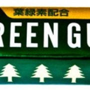 Жевательная резинка LOTTE ГРИН ГАМ (GREEN GUM), 31 гр., 9 пластиков (Япония) фотография